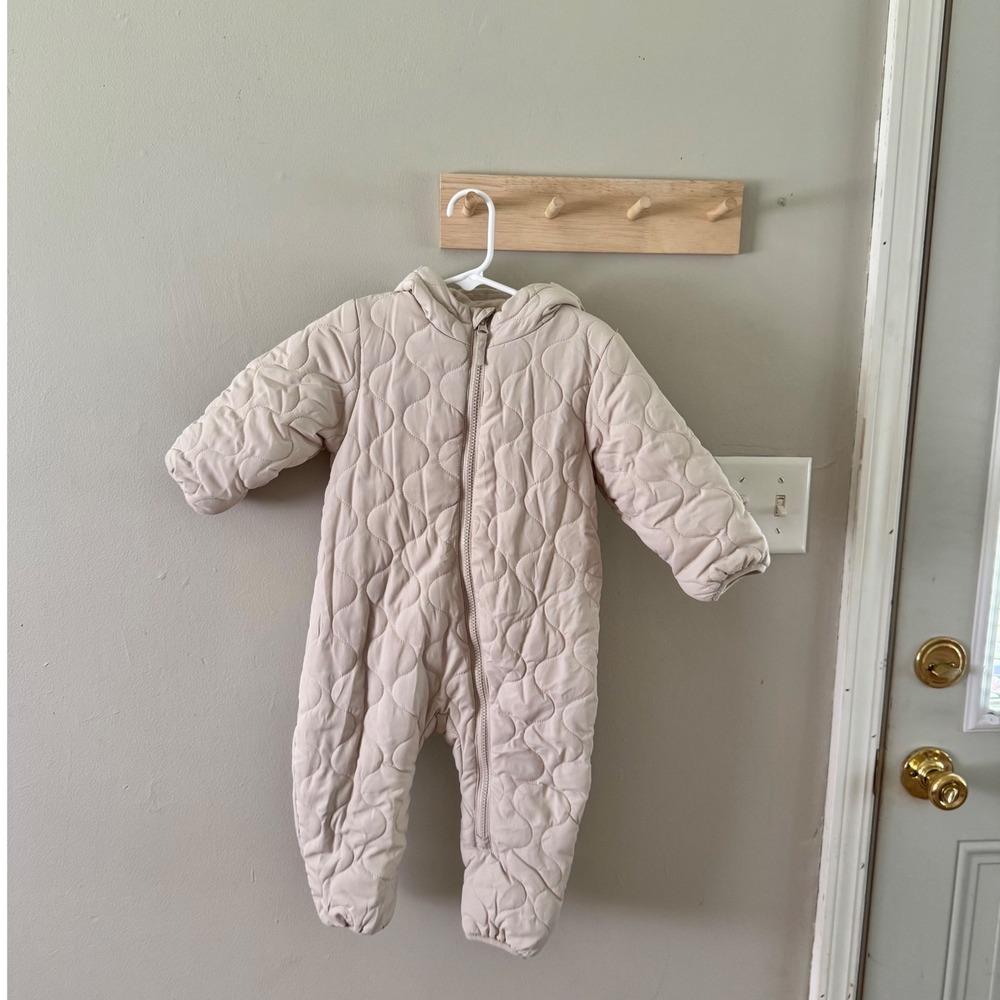 H&M beige snowsuit